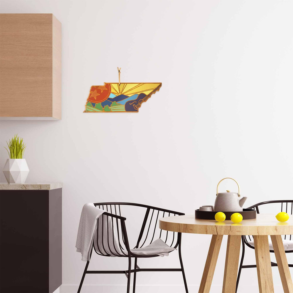 Tennessee Cutting Board with Artwork by Summer Stokes