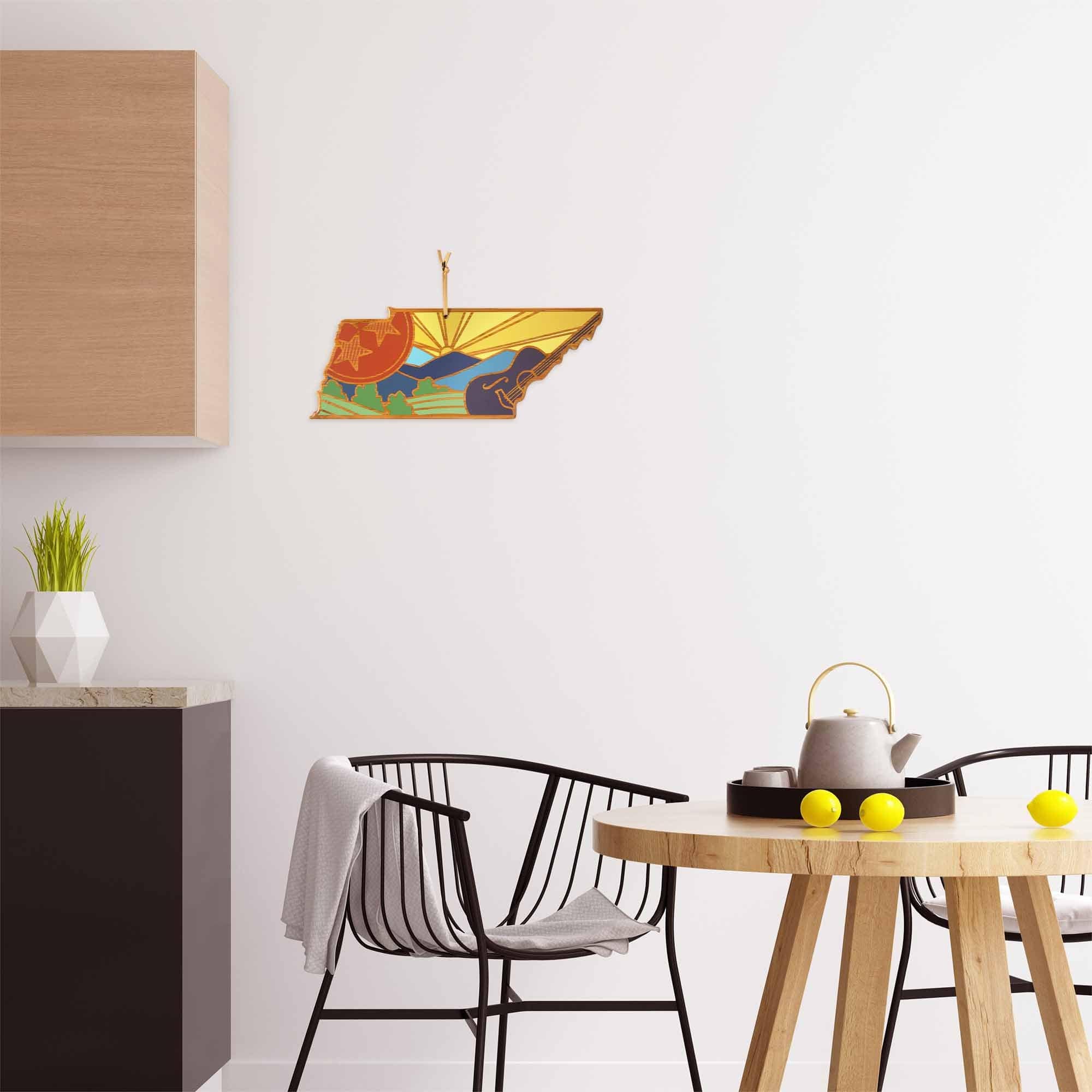 Tennessee Cutting Board with Artwork by Summer Stokes
