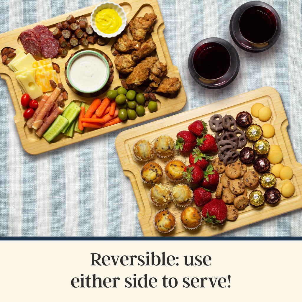 State Flip, Serve & Store™ Charcuterie Board with Locking Lid