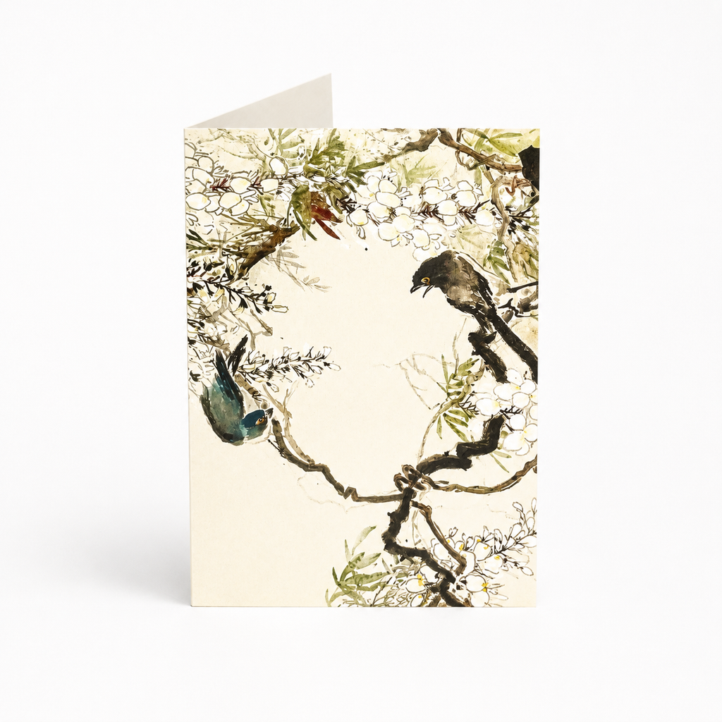 100 Flowers Greeting Card