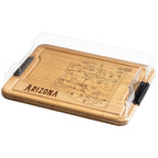 State Flip, Serve & Store™ Charcuterie Board with Locking Lid