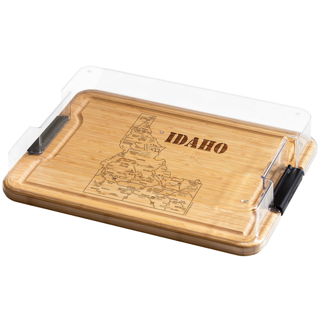 State Flip, Serve & Store™ Charcuterie Board with Locking Lid