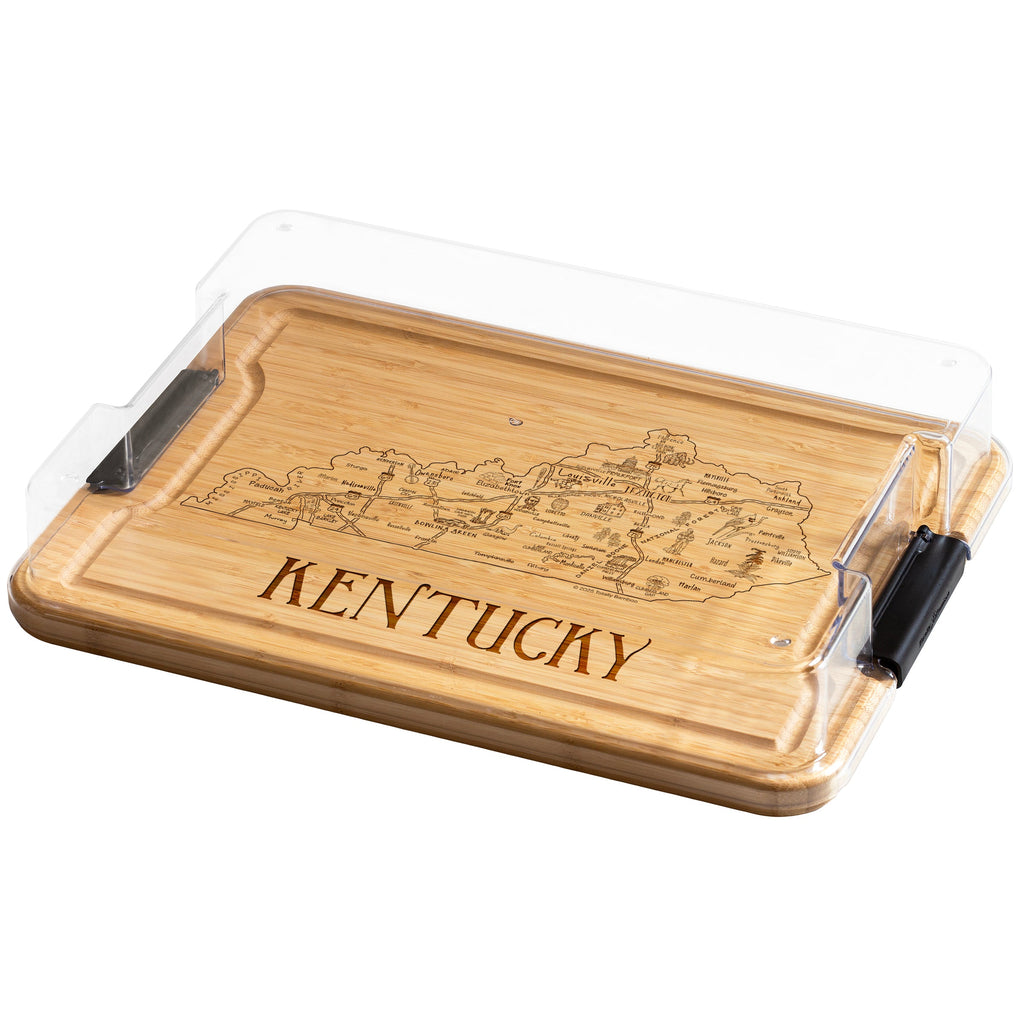 State Flip, Serve & Store™ Charcuterie Board with Locking Lid