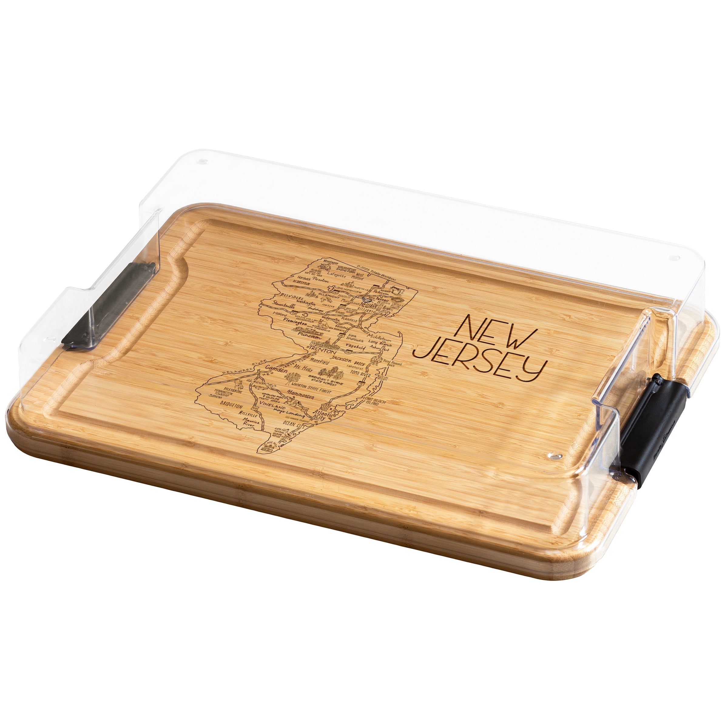 State Flip, Serve & Store™ Charcuterie Board with Locking Lid