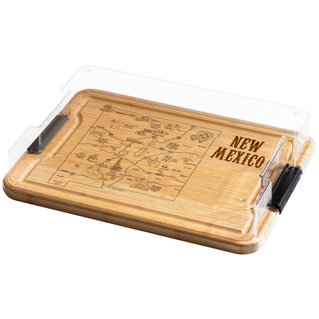 State Flip, Serve & Store™ Charcuterie Board with Locking Lid