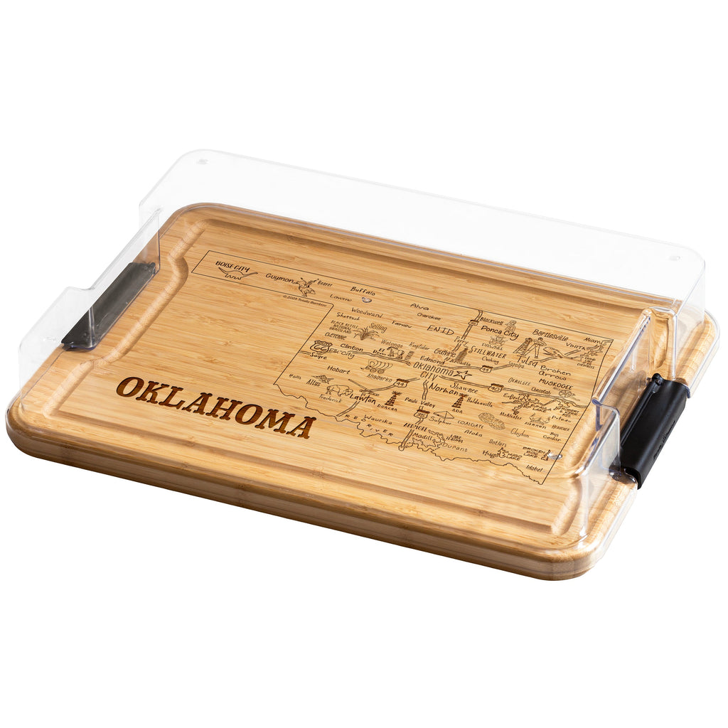 State Flip, Serve & Store™ Charcuterie Board with Locking Lid