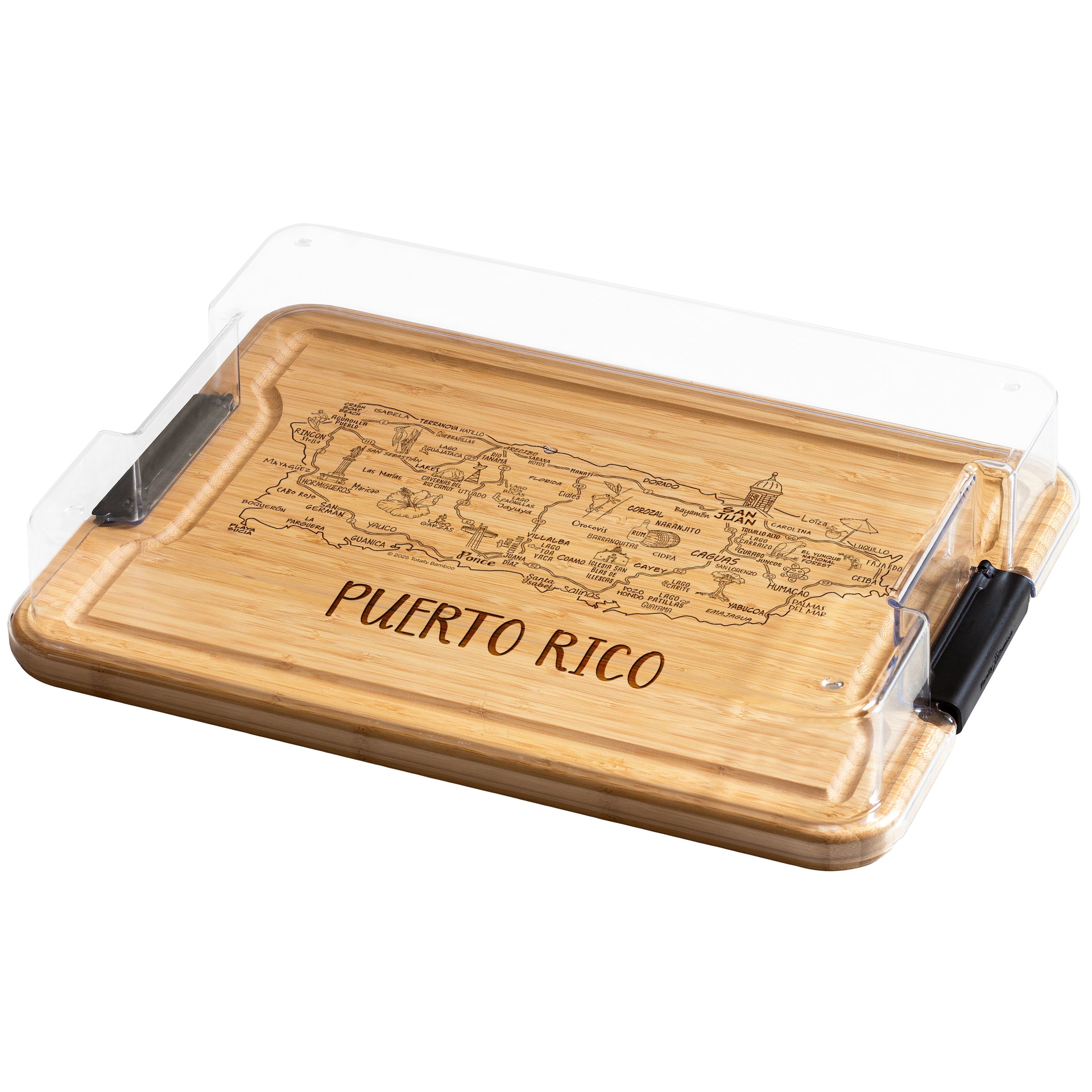 State Flip, Serve & Store™ Charcuterie Board with Locking Lid