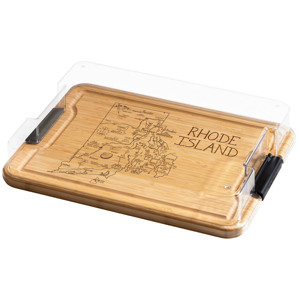 State Flip, Serve & Store™ Charcuterie Board with Locking Lid