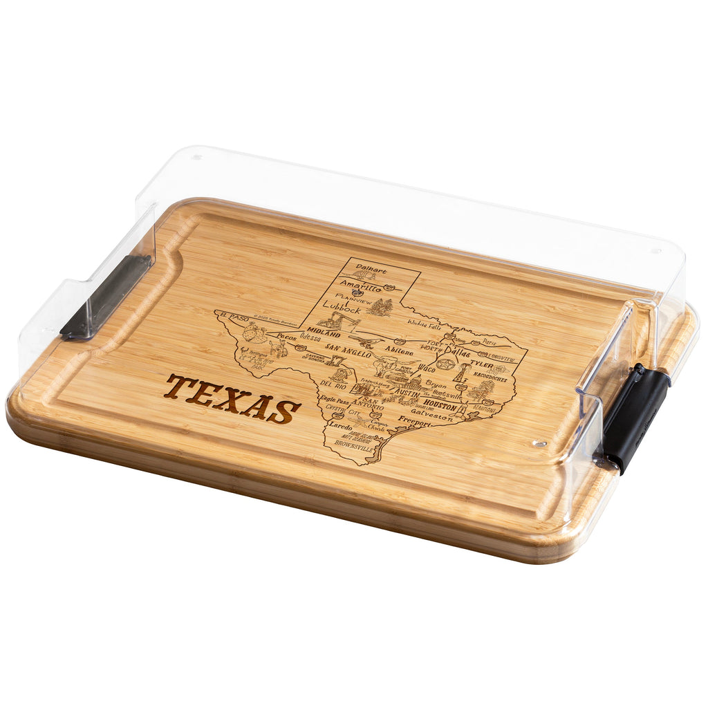 State Flip, Serve & Store™ Charcuterie Board with Locking Lid