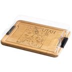 State Flip, Serve & Store™ Charcuterie Board with Locking Lid
