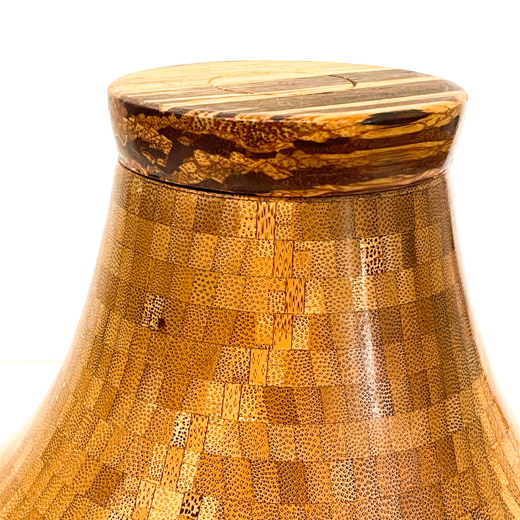Handcrafted Wood Vase