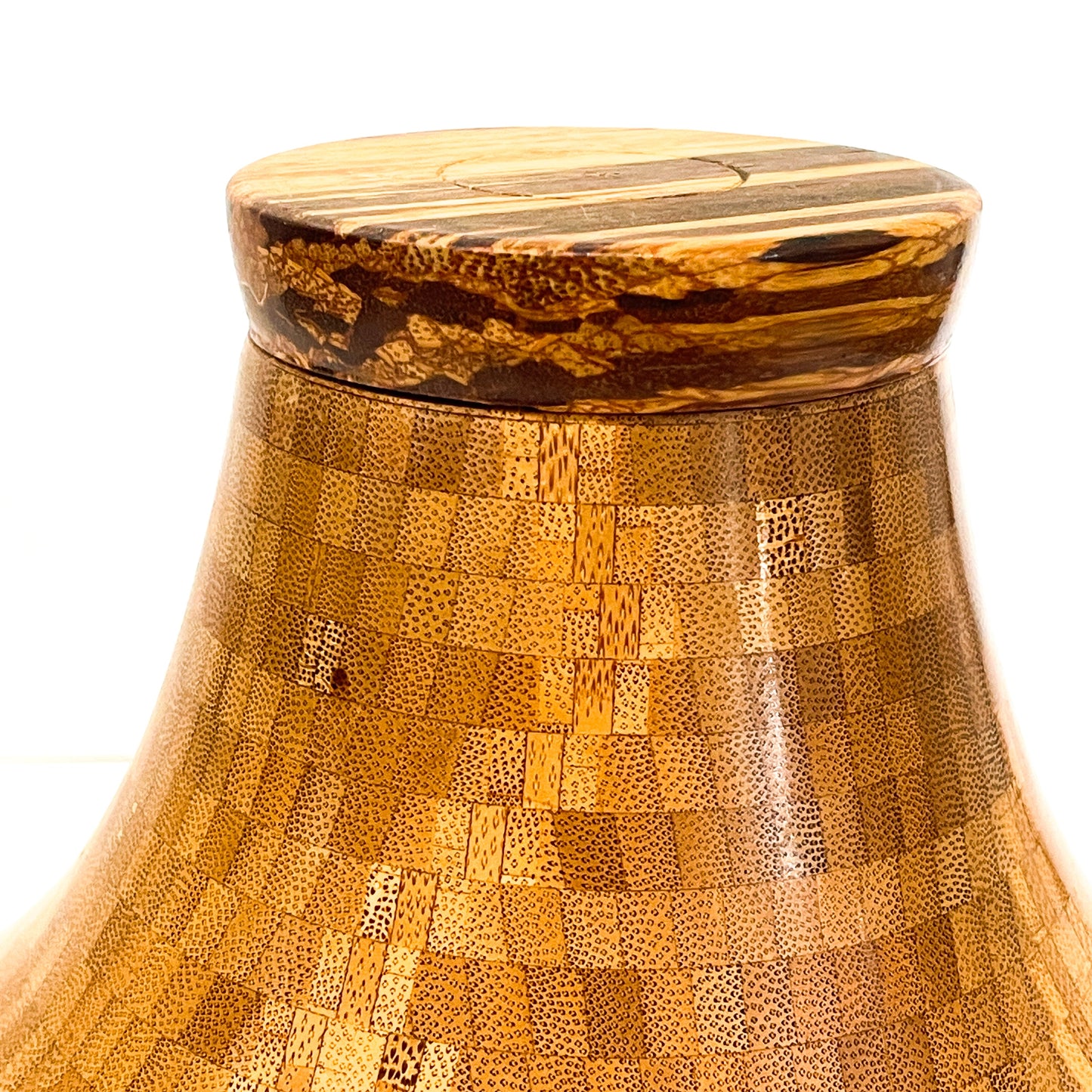Handcrafted Wood Vase
