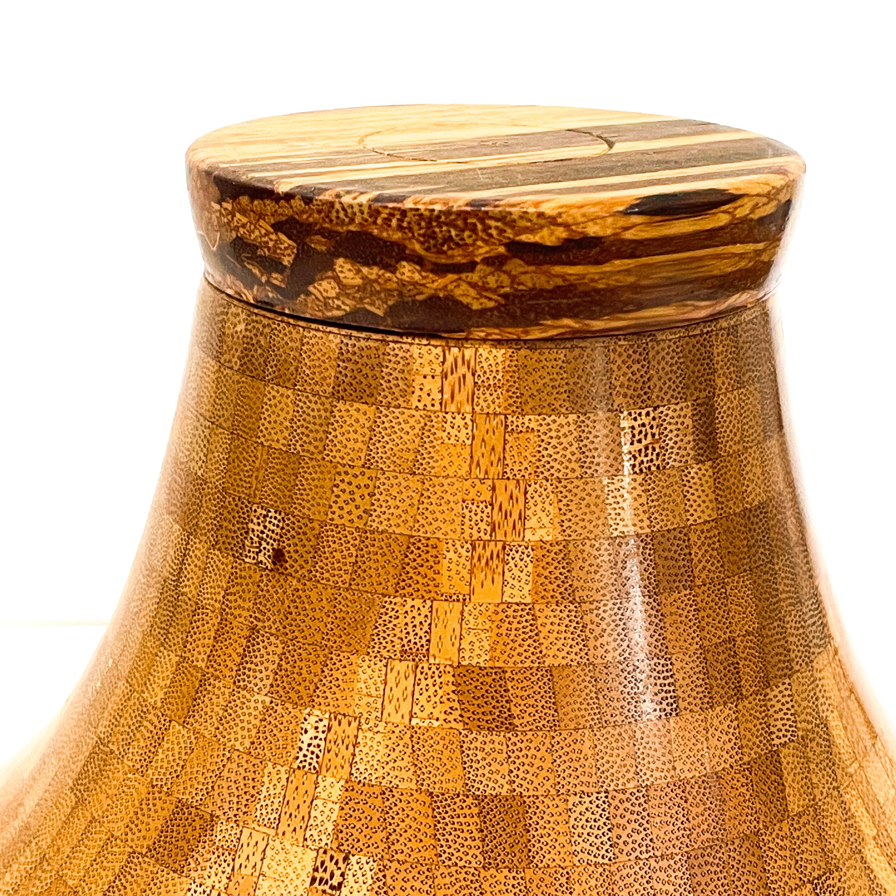 Handcrafted Wood Vase