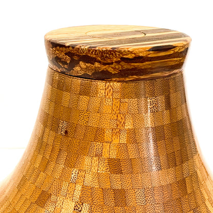 Handcrafted Wood Vase