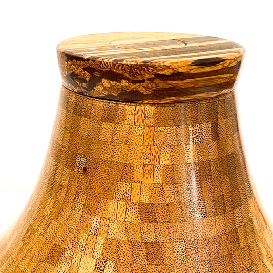 Handcrafted Wood Vase