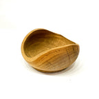 Small Natural Handcrafted Wood Dish