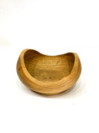 Small Natural Handcrafted Wood Dish
