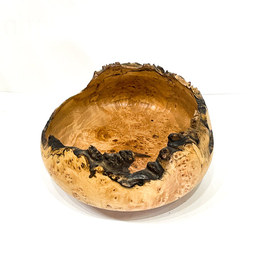 Medium Live Edge Hand Crafted Bowl
