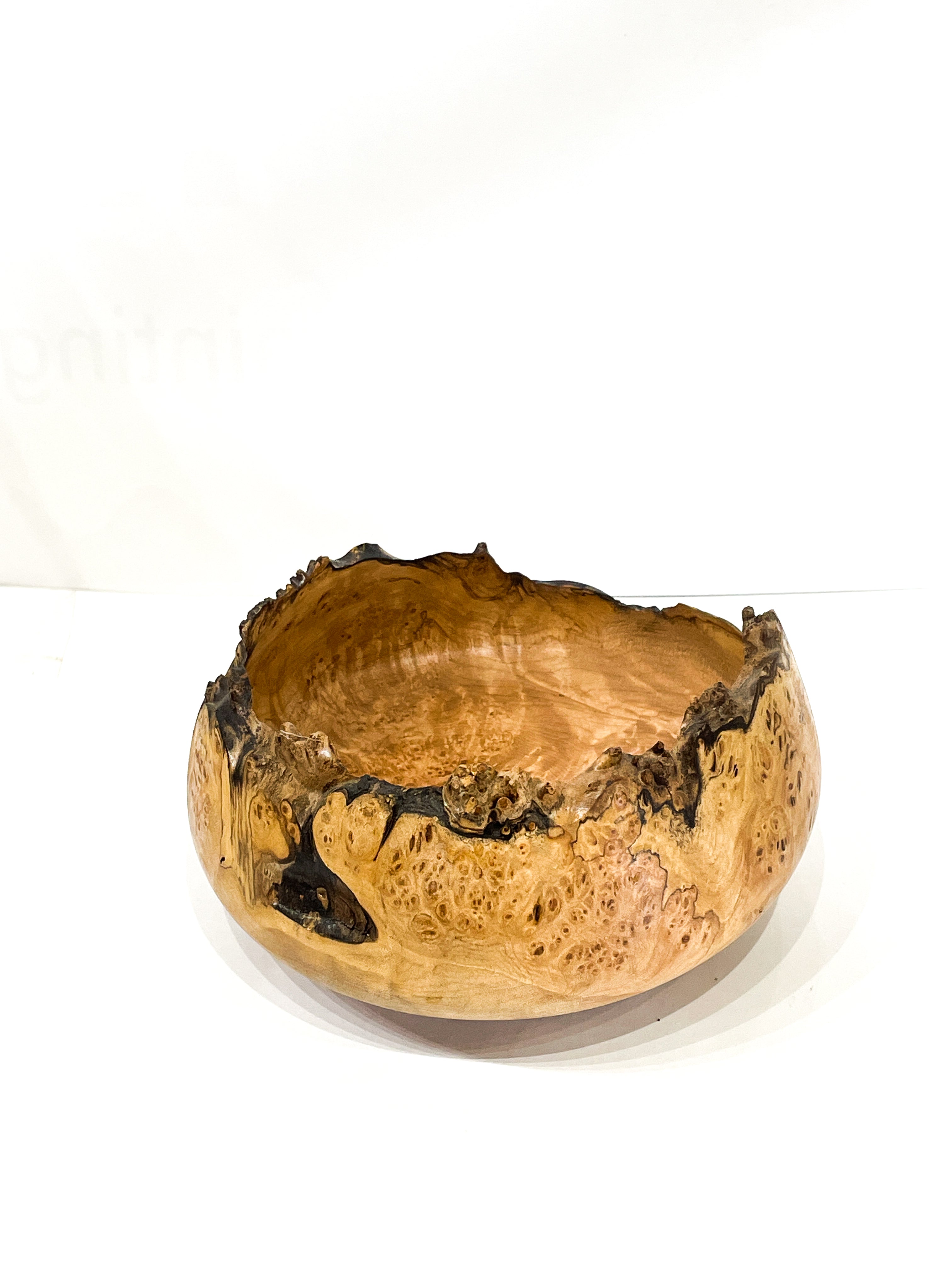 Medium Live Edge Hand Crafted Bowl