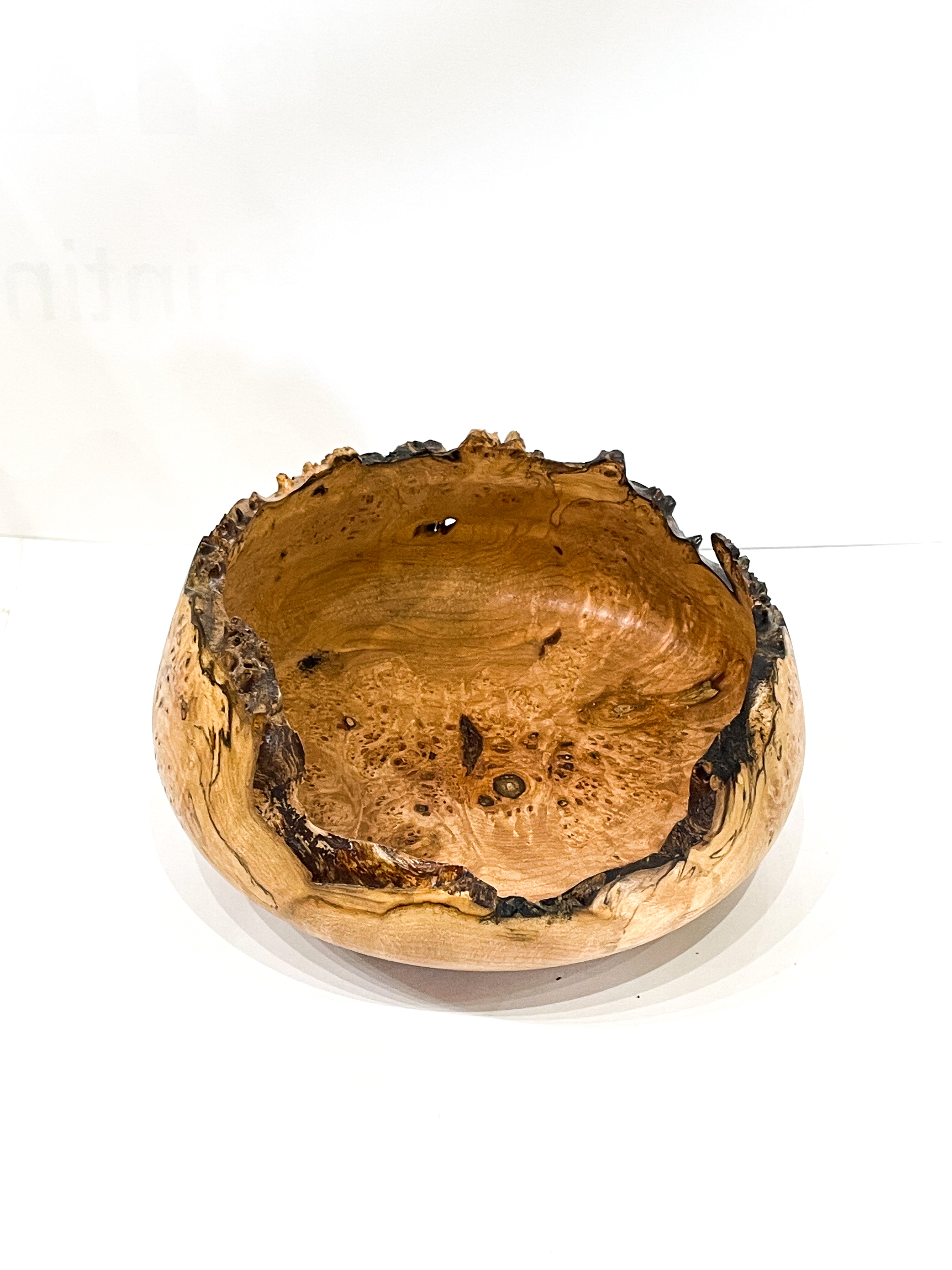 Medium Live Edge Hand Crafted Bowl