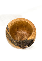 Live Edge Wood Turned Deep Bowl