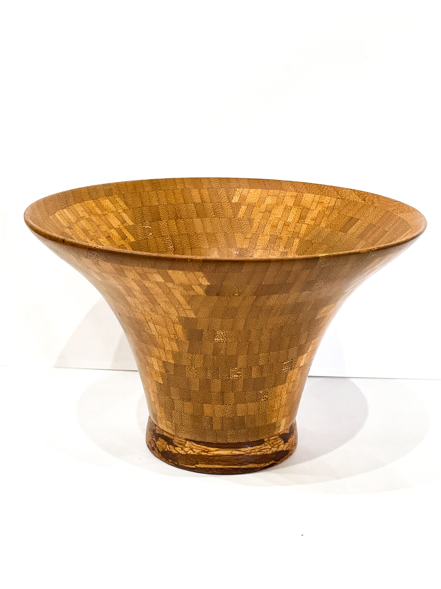 Handcrafted Wood Vase
