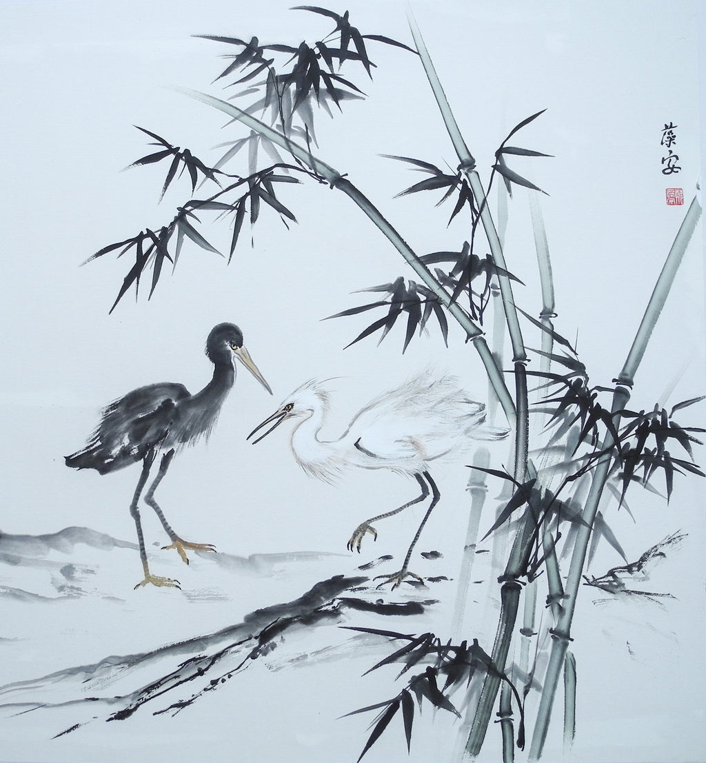 Two Cranes