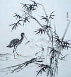 Two Cranes